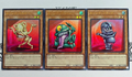Yu-Gi-Oh Japanese 3Pcs Ojama Trio Set, Ojama Yellow, Ojama Green, Ojama Black Ultra Rare Custom Holo Collection Cards